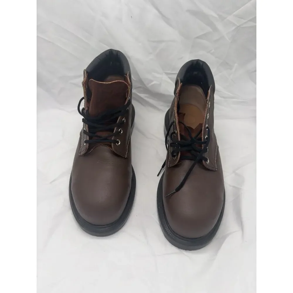 Red Wing 8215 Steel Toe 6” Boots Brown Leather USA Mens 11.5